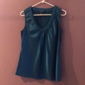 Satin blouse tank